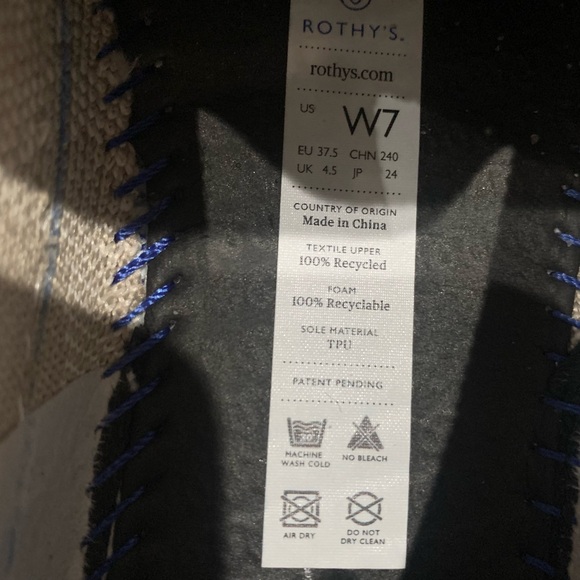 Rothy’s Sand Camo Original Slip-On Sneaker - Picture 12 of 12